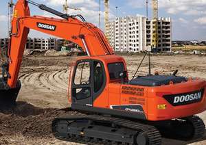 Excavadora Doosan DX220 de 22 Toneladas, Maquinaria Pesada Coreana para Construcción e Ingeniería en Venta - Product Image 2