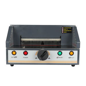 Taglierina Elettrica da Tavolo Formato A4 per Uso Intensivo, Ideale per Tagliare Spesse Strati di Documenti, <span class=keywords><strong>Libri</strong></span> di Testo e Materiale da Ufficio - Product Image 1