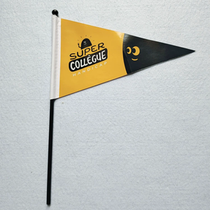 Bandierine triangolari personalizzate, bandiere per elezioni, bandiere per la festa nazionale, bandiere da sventolare <span class=keywords><strong>a</strong></span> mano per tifosi di calcio - Product Image 2