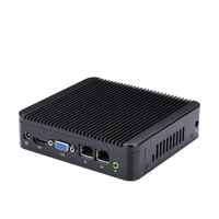 Mini PC Portátil KANSUNG K190S-S01, Intel Celeron Quad Core, 2GB DDR3 RAM, 32GB SSD + HDD, 2 LAN, RS232, para Uso Empresarial, Origen China