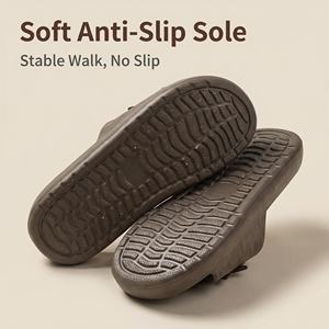 Pantuflas Deportivas para Hombre, Diseño Evergreen, Punta Abierta, EVA Antideslizante, Transpirables, Impermeables y Acolchadas, para Interiores y Exteriores - Product Image 5