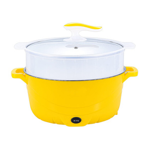 Electric Hot Pot Steamer 20-28Cm Double Layer With Glass Lid For Home Cooking - Product Image 3