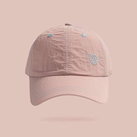 Gorra de Béisbol de 6 Paneles, Suave, Sin Estructura, con Logotipo Personalizado Bordado, Deportiva, Casual, para Mujer, Ajustable, con Cierre a Presión, Tela de Poliéster