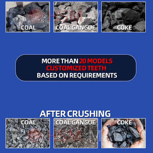 <span class=keywords><strong>HSM</strong></span> penghancur Tambang biaya rendah penghancur Mineral batubara bergigi ganda penghancur rol - Product Image 5