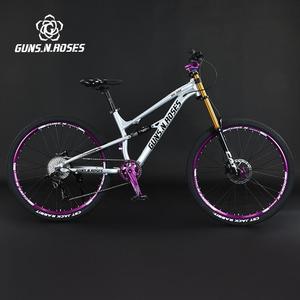 Bicicleta de Montaña de 27.5 Pulgadas con Suspensión Trasera, 10 Velocidades, Ligera, para Descenso, con Frenos Hidráulicos, Cuadro de Aluminio OEM ZL-AL-02M - Product Image 1