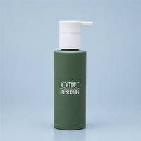 Bouteille en plastique PET givrée verte de 100 ml prête à être expédiée, pour essence, crème solaire, soin de la peau, vente en gros, durable pour les marques de beauté