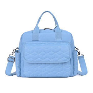 Nuevo Lingge hilo bordado de mano <span class=keywords><strong>mamá</strong></span> bebé <span class=keywords><strong>mamá</strong></span> salir portátil pecho llevar gran capacidad madre y bebé bolsa - Product Image 3