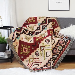 <span class=keywords><strong>Plaid</strong></span> décoratif pour chambre, tissé à carreaux, également appelé couverture tissée, couverture tissée à touffes - Product Image 1