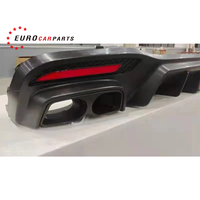 Kit de carrosserie de style B pour W166 GLE63, diffuseur arrière, embout d'échappement, pièces de restylage, classe GLE X166 15-19y