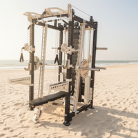 Machine Smith verticale robuste pour salle de sport à domicile haut de gamme, station de musculation multifonctionnelle, qualité commerciale compacte