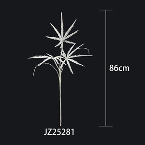 Décoration de mariage en fleurs artificielles multicolores de style moderne, <span class=keywords><strong>3</strong></span> groupes de branches de bois de paon, branches mortes, neige, branche unique - Product Image 2
