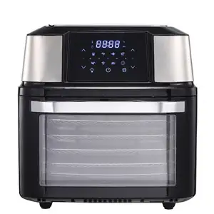 3.5 5.0 5.2 5.5 7 10 QT L electric digital oven stainless steel cooker German mini without oil heating element air deep fryer
