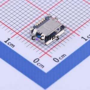920-B52A2021S10103 USB Connector SMD Connector ( Connector Type: Micro-B )( Protocol Standard: USB 2.0 )( Gender: Female ) - Product Image 1