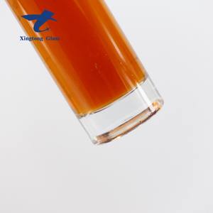 700ml Bouteille en verre vide transparente pour vodka liqueur Gin Rhum Tequila Whisky Brandy Spirit avec bouchon Guala - Product Image 5