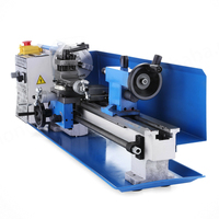 Nouveau produit 870mm * 330mm * 330mm Mini centres de tour: 14 "(350mm) Swing Over Bed: 7" (180mm) Machine Tour manuel Mini tour Machine