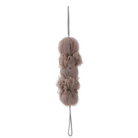 Ceinture de bain en éponge de nettoyage, pour corps de douche, pochette en maille mignonne, éponge de salle de bains, nouvelle collection