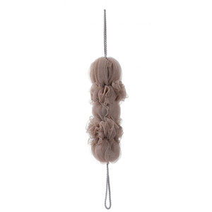 Última llegada ducha cuerpo Baño de limpieza cinturón lindo de malla de PUF de baño de esponja de la correa - Product Image 5