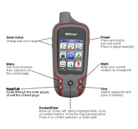 GPS Genggam NAVA F60 Peralatan Survei Navigasi Peta Survei