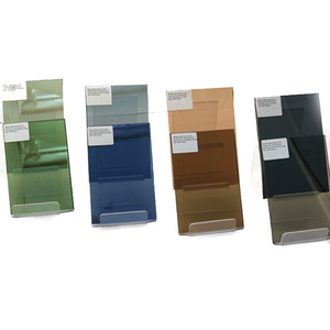 Verre réfléchissant teinté Euro Bronze stratifié de 12 mm de qualité supérieure pour garde-corps de balcon, isolation phonique, application de projet de luxe - Product Image 5