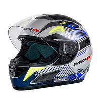 Casque de moto électrique certifié DOT et ECE 2023, casque de moto universel, casque intégral