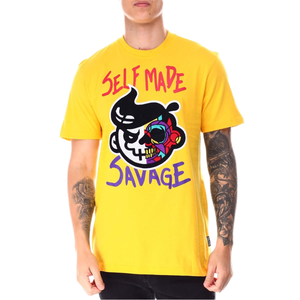 Camiseta con serigrafía de logotipo personalizado de alta calidad para hombres Opciones de tamaño al por mayor - Product Image 1