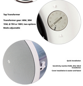 Plafonnier coaxial de haute qualité le plus vendu pour haut-parleur JBN Control18C-T, idéal pour les théâtres, les auditoriums et les événements en plein air - Product Image 6