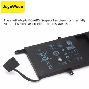 โรงงาน 9NJM1 แบตเตอรี่แล็ปท็อปสําหรับ Dell Alienware 15 R3 R4 17 R4 R5 Series โน้ตบุ๊ค P31E P69F 44T2R HF250 MG2YH 11.4V 99WH 9NJM1 - Product Image 3