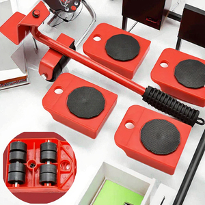 Juego de 5 Herramientas para Mover Objetos Pesados, Herramientas para Transportar Muebles Grandes, Juego de Herramientas para el Hogar, 5 Piezas - Product Image 5