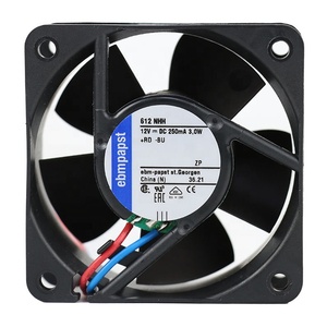 พัดลมระบายความร้อนแบบแกน AC ebm-papst รุ่น 612NHH ขนาด 60*60*25 มม. สำหรับตู้ควบคุมระบบ HVAC อุตสาหกรรม |   คุณภาพดั้งเดิม จัดหาทั่วโลก - Product Image 1