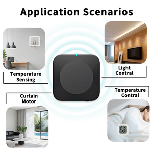 Passerelle Tuya ZigBee+BLE Hub, télécommande universelle pour maison intelligente, contrôle vocal Alexa/<span class=keywords><strong>Google</strong></span>, contrôle par application pour Android Smart - Product Image 4