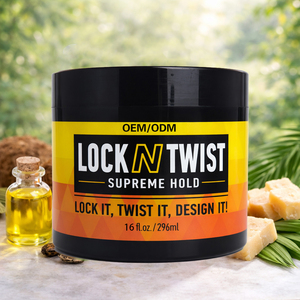 Provate Label Lock N Twist Hold Extreme Styling Control for Locs Microlocs Twists and Retwists <b>Edge</b> Control 10 16 64oz - Product Image 1