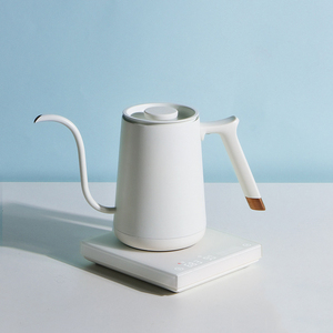 <strong>Fish</strong> Smart Electric Coffee <strong>Kettle</strong> Gooseneck 800Ml 220V Flash Heat Temperature Control Pot for Kitchen - Product Image 4