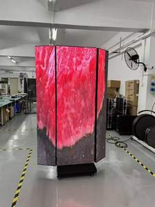 <span class=keywords><strong>Pantalla</strong></span> LED Digital Interior a Todo Color, Cartel Comercial Móvil con SDK, Soporte con Ruedas, 1 Año de Garantía - Product Image 4