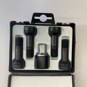 0019901707 boulons de verrouillage adaptés à <span class=keywords><strong>mercedes</strong></span>-benz toutes les vis <span class=keywords><strong>antivol</strong></span> écrous de roue de voiture en forme d'engrenage - Product Image 2