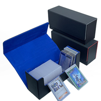 Boîte à cartes double pour rangement, grande capacité et logo personnalisable