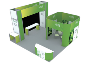 Moderna struttura in tessuto doppio lato con spessore di 80mm profili in alluminio striscia LED per Lightbox espositivo (54) - Product Image 3