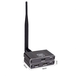 Extensor Elanby de 200m con Rotación, 1080P/60Hz, Aleación de Aluminio, Gris Titanio, WiFi de Doble Banda de 5.8GHz, 1RX 8TXs, Certificado por CE, FCC y RoHS - Product Image 1