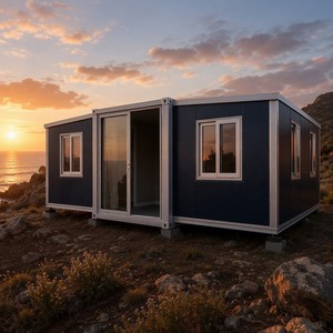 Solución Llave en Mano SUNRISE, Alto Retorno de la Inversión, Casa Contenedor Expandible Moderna de 20 pies, 30 pies, 40 pies, Casas Prefabricadas - Product Image 1