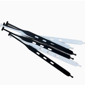 Bandes découpées QY 18 cm Noir Blanc Durables pour Meubles Portes Armoires Tables Chaises Appareils Électroménagers Artisanat - Product Image 2