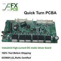 Interface d'encodeur I/O à distance pour bras robotisé d'entrepôt intelligent, contrôle de relais PCBA double face, serrure électronique intelligente à empreinte digitale pour porte