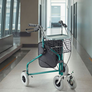 Déambulateur pliable à 3 <span class=keywords><strong>roues</strong></span> en acier à vente chaude pour les achats en plein air pour personnes âgées et handicapées - Product Image 3