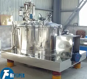 Scraper bottom discharge centrifugal type sediment water filter,automatic operation drum separator of multi-functional