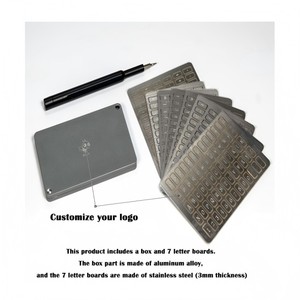 अनुकूलित सुरक्षित फायरप्रूफ वाटरप्रूफ मेनोनिक बैकअप स्टेनलेस स्टील एल्यूमीनियम क्रिप्टो वॉलेट ब्रोशिंग सीएनसी मशीनिंग सेवाएं - Product Image 2