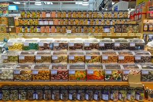 Hộp đựng thực phẩm trong suốt bằng acrylic, hộp đựng kẹo, hộp đựng gia vị, lọ đựng hạt khô, hộp đựng thực phẩm số lượng lớn - Product Image 2