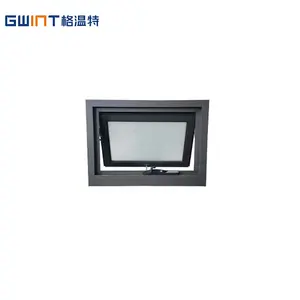 China High Quality Fully Tempered Glass Window Supply Wholesale Aluminium Awning Windows