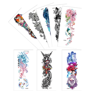 <span class=keywords><strong>Tatuajes</strong></span> Temporales de Brazo Completo y <span class=keywords><strong>Pierna</strong></span>, Resistentes al Agua, Arte Corporal, Tatuaje Falso Semipermanente <span class=keywords><strong>para</strong></span> Hombres y Mujeres, Venta al Por Mayor - Product Image 6