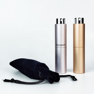 Venta al por mayor Diseño 8ml 10ml 15ml 20ml Negro Spray Metal Aluminio Twist up Atomizador Botella de perfume - Product Image 2