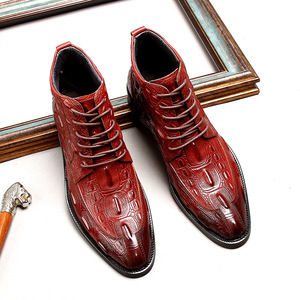 Chaussures pour hommes en cuir véritable sur mesure haut de gamme, à bout pointu, à enfiler, pour le bureau, les loisirs, les tendances de la mode d'automne - Product Image 3