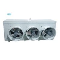 Evaporador de Descongelación por Agua Serie SDd YueXue con 3 Motores de Ventilador y Boquilla Larga para Cuarto Frío