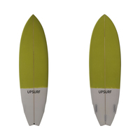 Planche de surf personnalisée PU queue de poisson planche de surf en fibre de verre